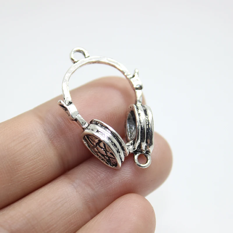 Подвесная Подвеска для наушников 29x21x8 мм 6 шт.|charm pendant|headphones charmsilver charm pendant |