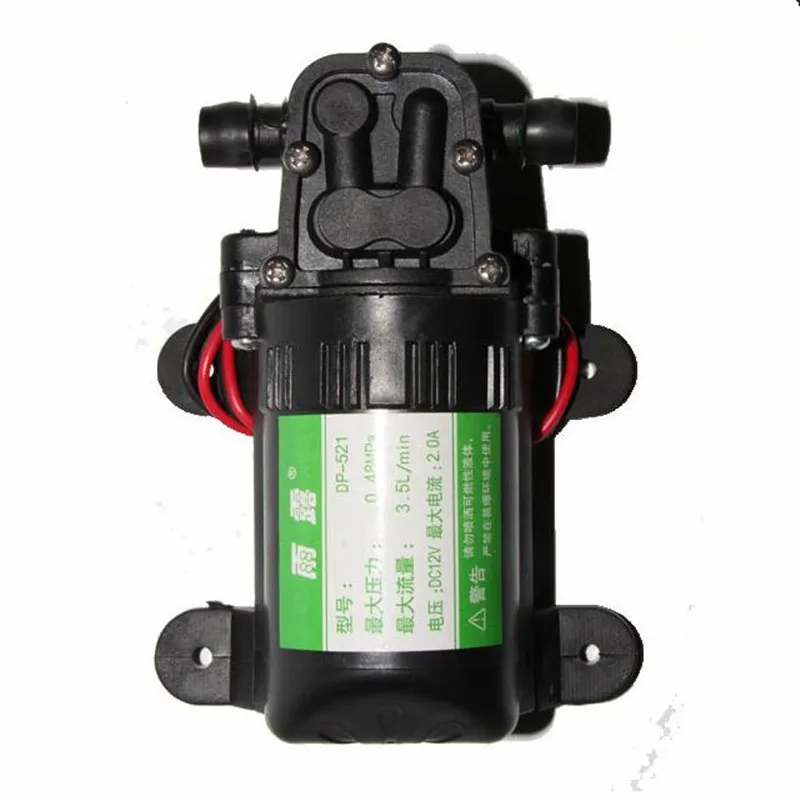 DC 12 V 70PSI 3.5L/мин сельскохозяйственный Электрический водяной насос черный микро