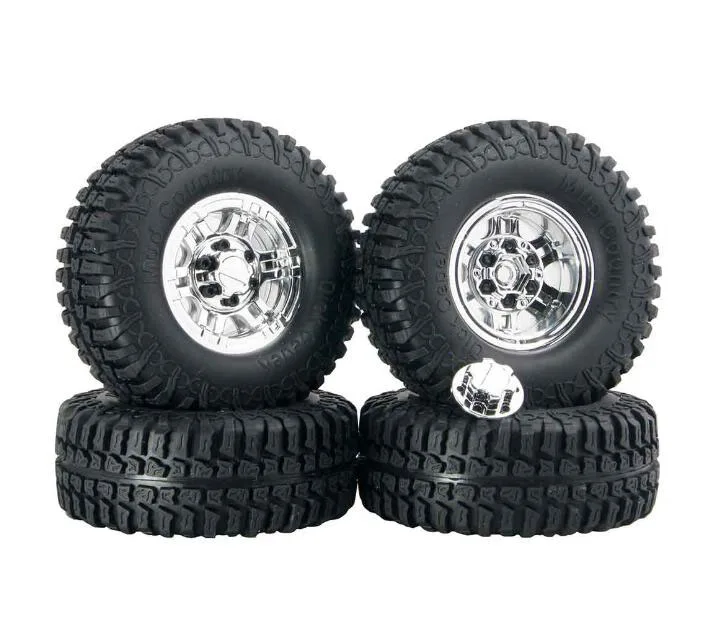 4 шт. 1 9 &quotRC Гусеничный грузовик моделирование резиновые гравийные шины подходят