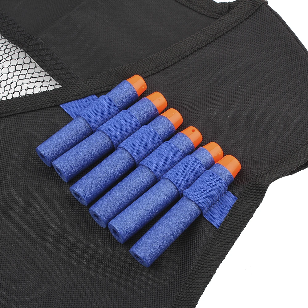 Детские игрушки для детей Открытый тактический пистолет черный Nerf Elite Series