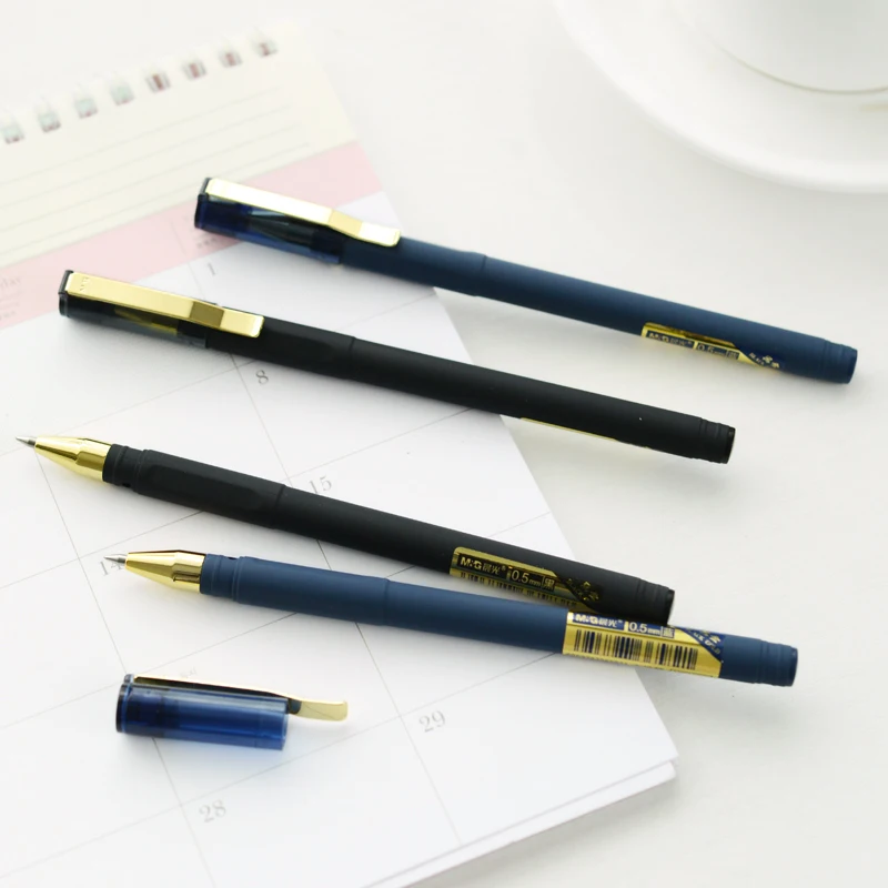 

12Pcs/BOX Gel Pen Stationary School Supplies Gel Ink Pen School Stationary Office Suppliers Pen Kids Gift Office AGPA3901