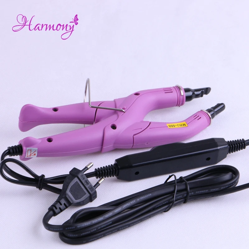 Pop Loof Hair Extension Iron For Fusion Keratin Hair Extensions Funsion Connector For Bonding Hair Extensions