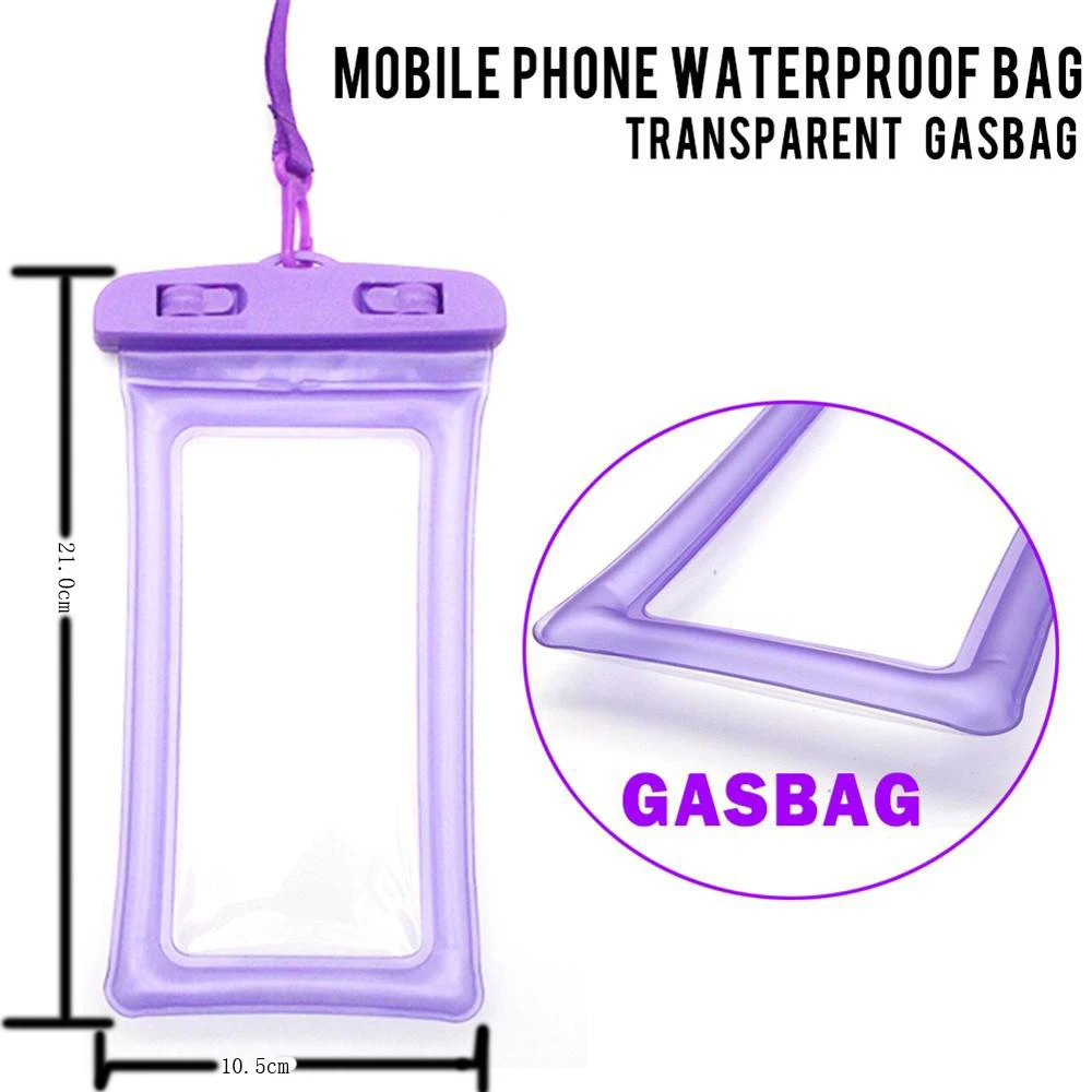 Float Airbag Waterproof Swimming Bag For HTC Desire 620 620G 820 Mini D820mu Phone Case Universal Diving Dry Pouch | Мобильные