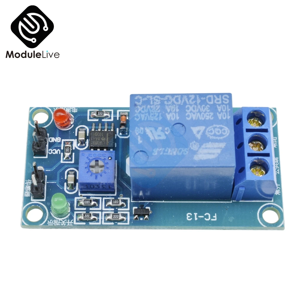 Модуль контроллера капли дождя 12 В модуль релейного датчика для Arduino Фолиевая