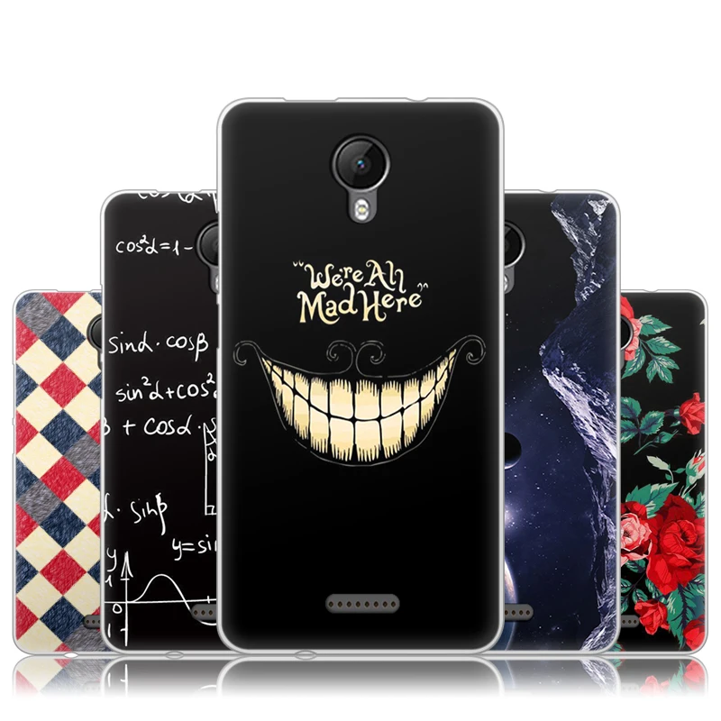 JURCHEN чехол для телефона с мультяшным принтом для Funda Wiko Jerry 2 Чехол, Мягкая силиконовая задняя крышка из ТПУ для Wiko Jerry 2 Jerry2 II чехол-накладка