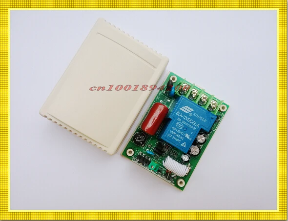 Remote Control Switches AC 220V 30A Relay Receiver Metal Transmitter Motor LED Water-Pump Wireless Switch 315/433 Learning Code |