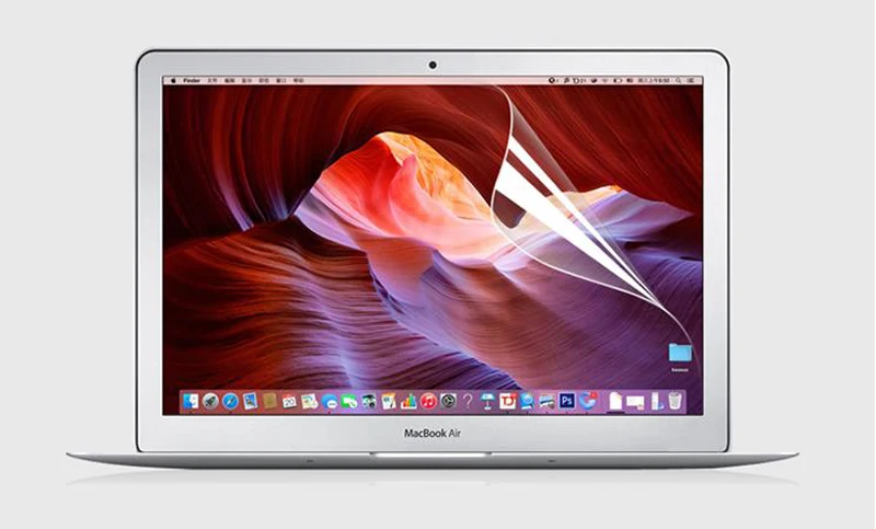 10 шт./лот прозрачная защитная пленка для экрана Macbook Air 13 3 дюйма Защитная macbookAir