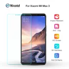 Закаленное стекло Nicotd для Xiaomi Mi MAX 3, защита экрана 9H 2.5D, Защитное стекло для телефона Xiaomi Mi MAX 2 1, mimax, пленка