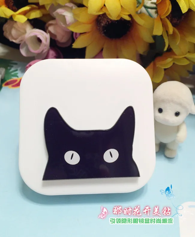 LIUSVENTINA DIY акриловый милый портативный чехол для контактных линз очков и цветных |