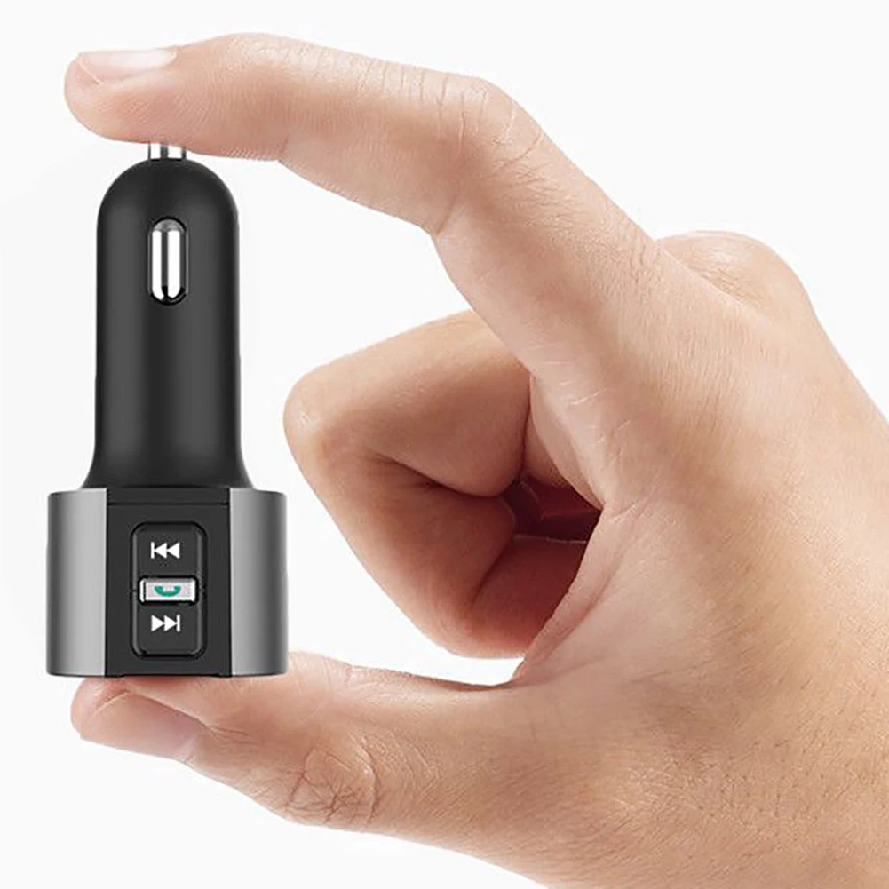 Универсальное беспроводное автомобильное зарядное устройство с Bluetooth и mp3