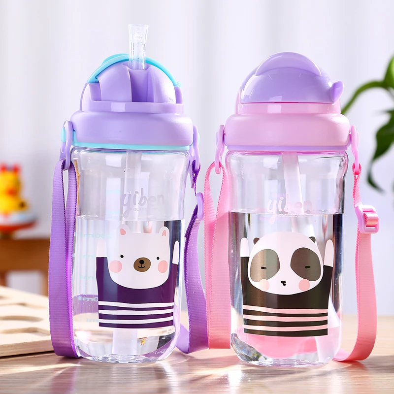 Disney Tritian BPA бесплатно 620 мл прямой напиток бутылка для воды Enfant Микки Пластик Drinkware