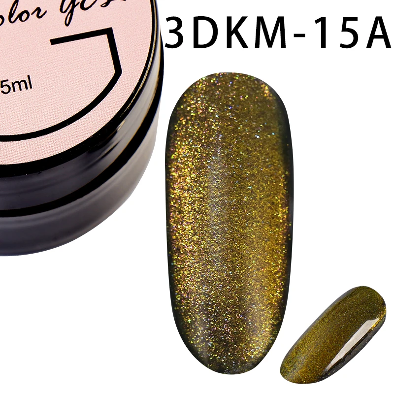 Гель лак для ногтей Girl2girl 3D Gem Cateye УФ гель стойкий блестящий высокого