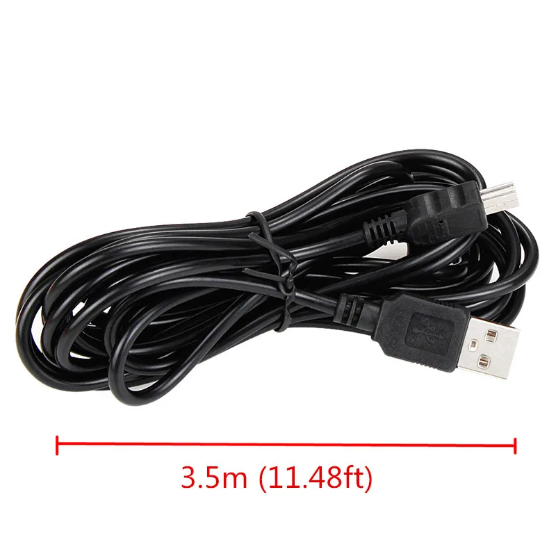 Изогнутый кабель mini / micro USB для зарядки автомобиля видеорегистратора камеры GPS PAD