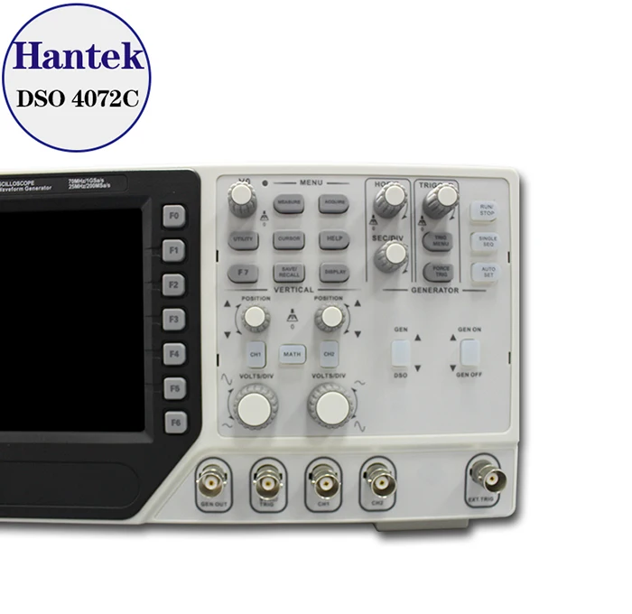 Hantek DSO4072C 2 канальный цифровой осциллограф 1 канал произвольный/функциональный генератор сигналов