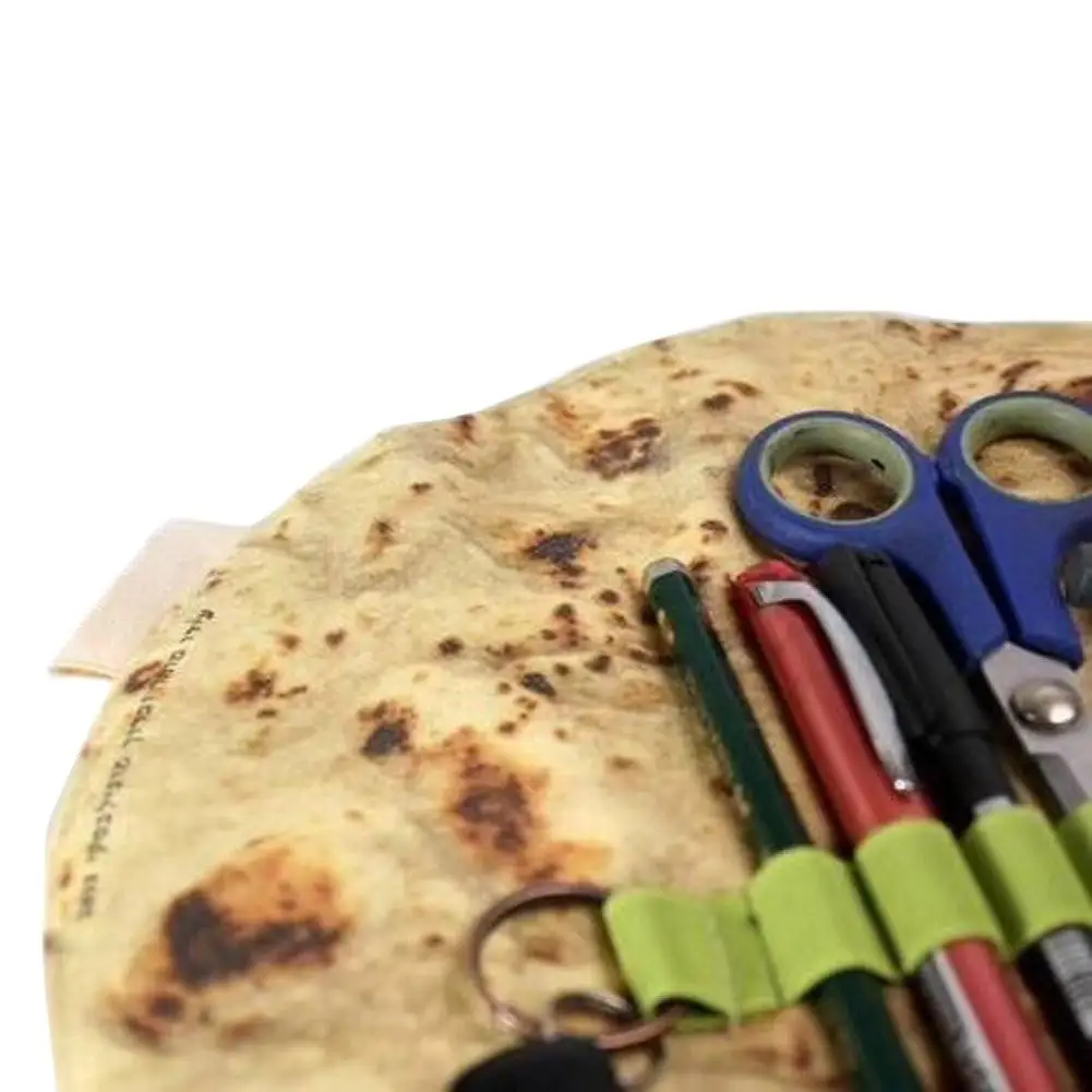Мексиканский Burrito сумка для хранения блинчиков кистей макияжа Забавный Tortilla