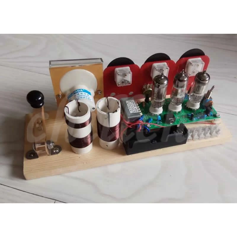 Электронная трубка с тремя лампами станция QRP электронная радио