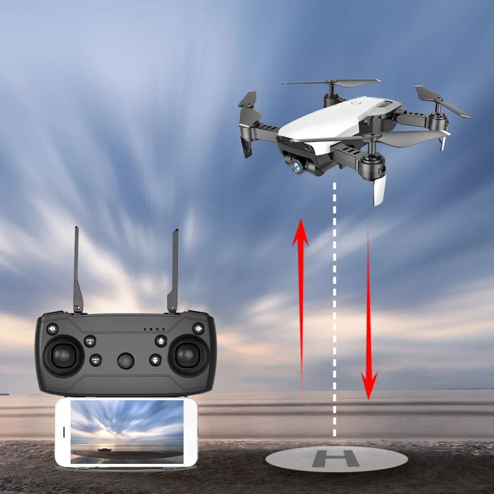 M69 FPV RC Дрон с 720P широкоугольной WiFi камерой HD складной RC Квадрокоптер Вертолет VS VISUO XS809HW E58 E61 X12 Дрон
