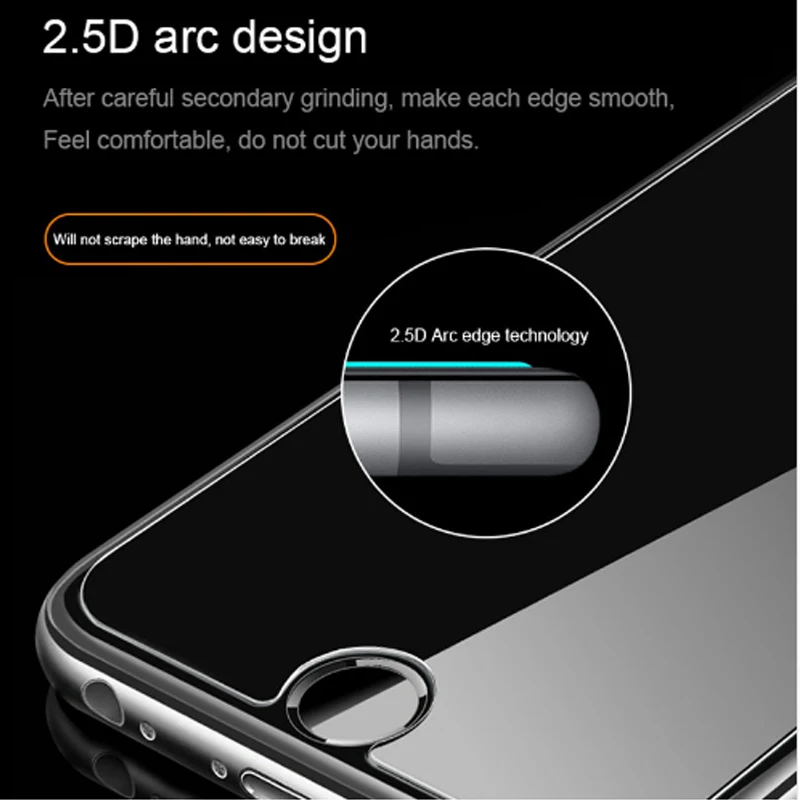 SRLEEKING 2 шт защитное закаленное стекло для iphone 4S 5S 6S 7 8 plus XR Защита экрана XS XMax |