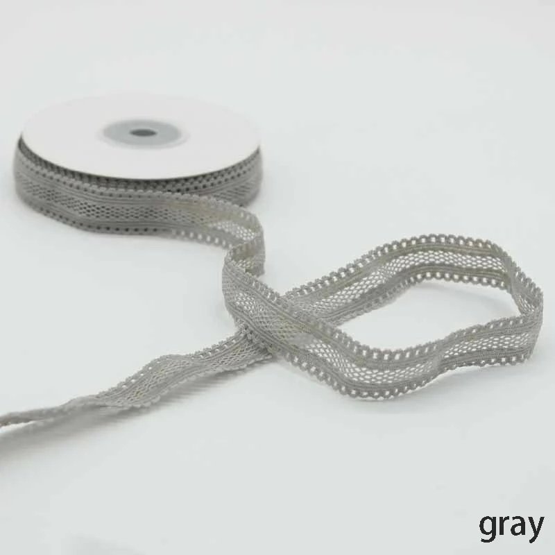 Meetee 22 м 1,8 см кружево сетки полые эластичная ленточная Ткань DIY Детская резинка для волос Вышивание отделка талии полосы одежды аксессуар BD282