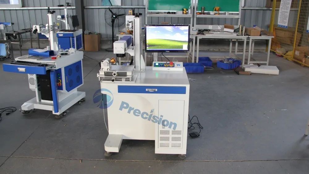 Working Area 110*110mm 50w Power Fiber Laser Marking Machine JPF-50W | Wood Router