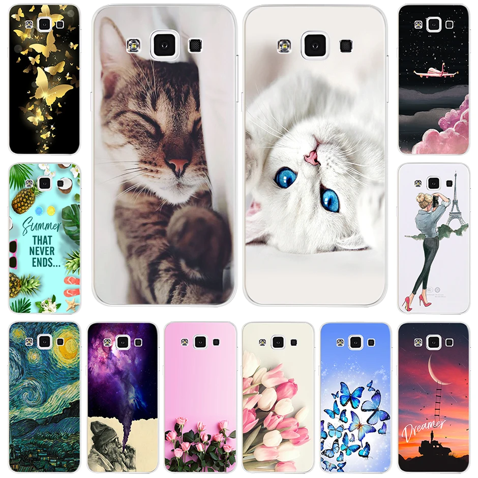 

Case For Samsung Galaxy A5 2015 A500 A500F SM-A500F Case 5.0 Inch Silicone Protective Back Cover For Samsung A5 2015 Phone Case