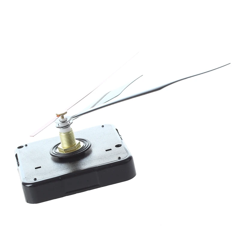 Quartz clock Movement Mechanism 3 Black + Red Needle DIY Repair | Clock Parts &amp Accessories