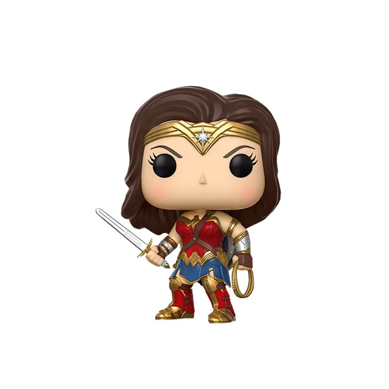 Фигурки супергероев Lensple 10 см Бэтмен вспышка киборг Супермен Аквамен стрелы