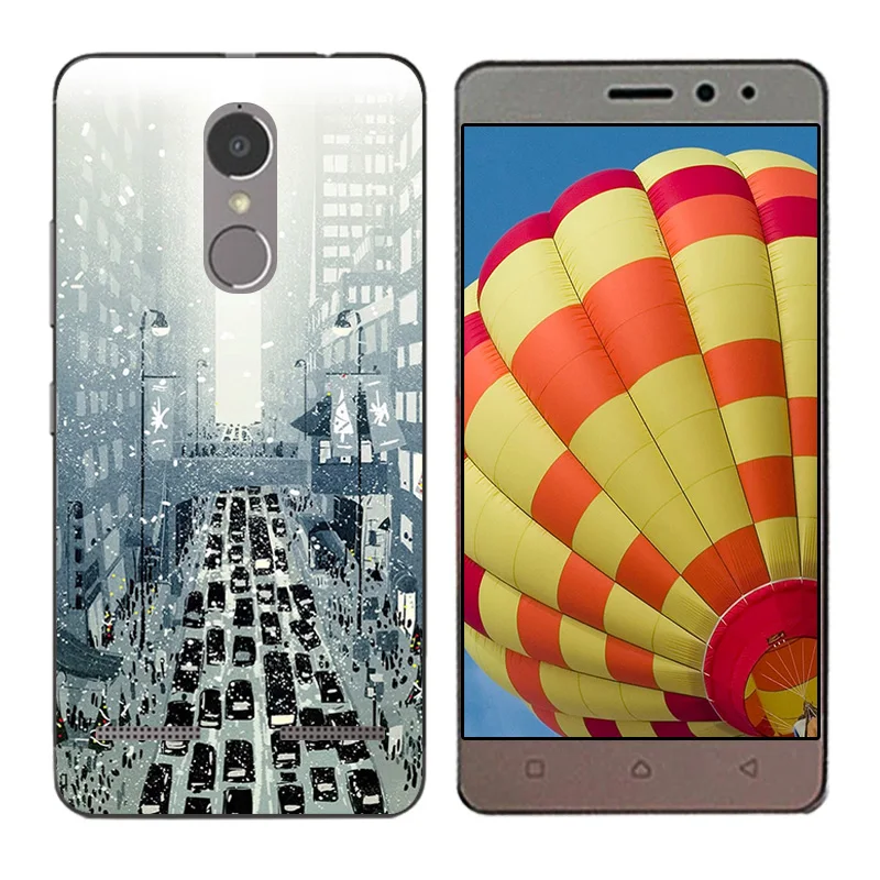 Мягкие чехлы из ТПУ Для Lenovo K6 с питанием Shel Botanic печать для K6power комбинированный