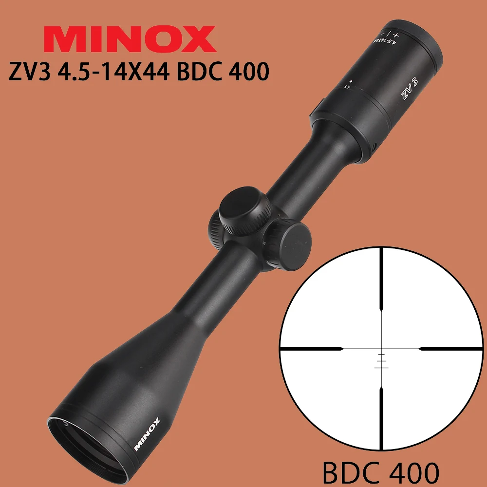 Оптический прицел MINOX ZV 3 4 5 14X44 тактический оптический BDC 400 с проводом боковой
