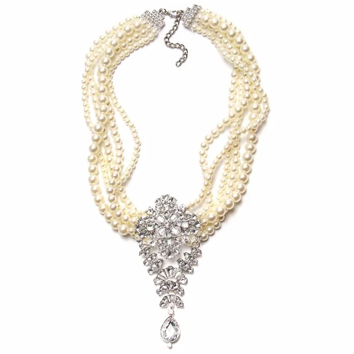 1080 Choker Necklaces For Women Collier Femme Pendant Collar Statement Bijoux Fashion Jewelry Chocker Maxi Boho Vintage Necklace - Окраска металла: 1080
