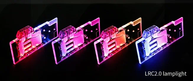 Курган GPU водоблок(для ASUS CERBERUS 1070TI/1060) Aurora BS-ASC1070T-PA - Цвет лезвия: LRC2