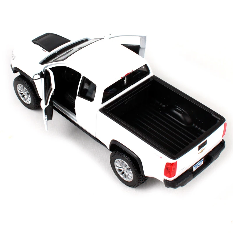 Maisto 1:27 2017 Coloyado ZR2 Красный Белый Пикап грузовик для детей подарочная Коллекция