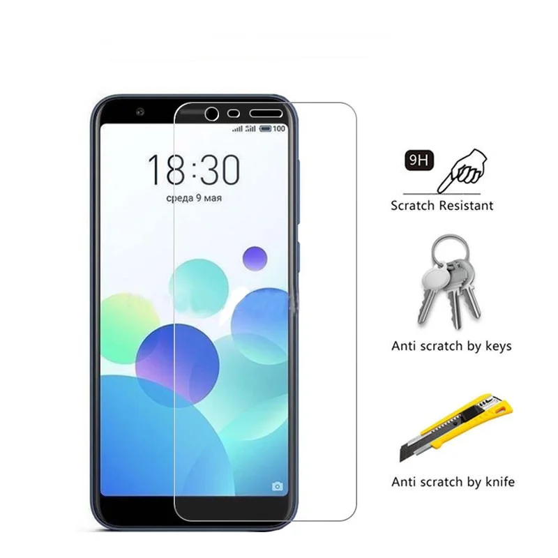 Закаленное стекло премиум класса для Meizu M8/M8 LITE защитная пленка из закаленного