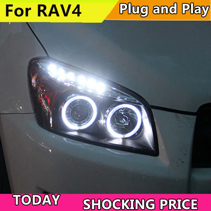 Стайлинга автомобилей фара для Toyota RAV4 головной светильник s 2009-2013 Previa RAV 4