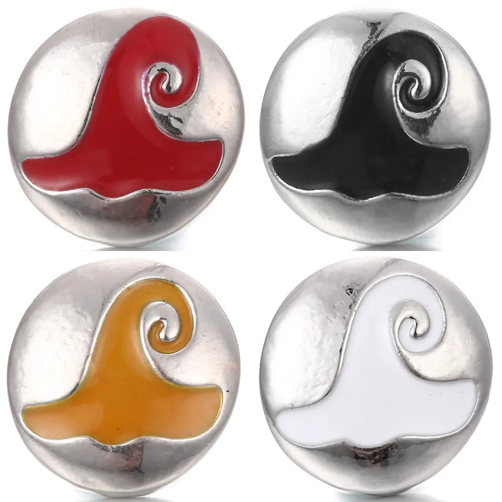 High Quality 18mm Metal Snap Button Charm hat button Jewelry TZ2065 | Украшения и аксессуары