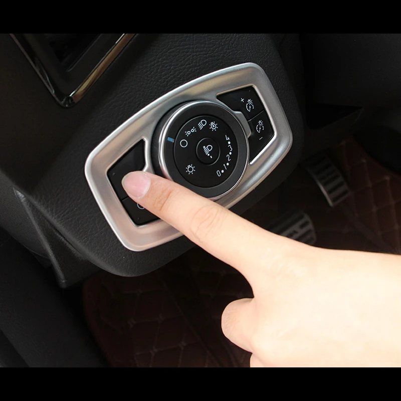 Для Ford Kuga Escape 2017 2018 ABS Матовый Туман головной светильник кнопка включения лампы