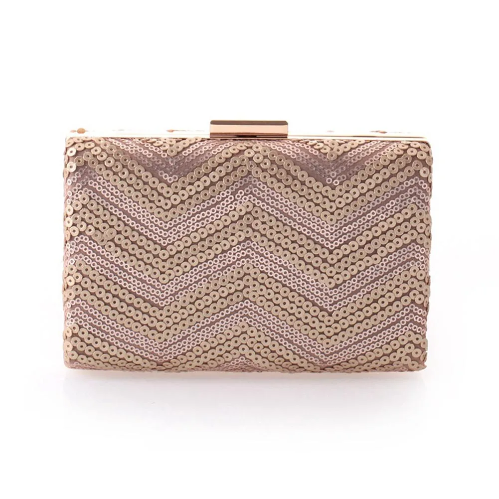 Новый Для женщин вечерняя сумочка BS010 Ежедневные клатчи Алюминий сетки конверт