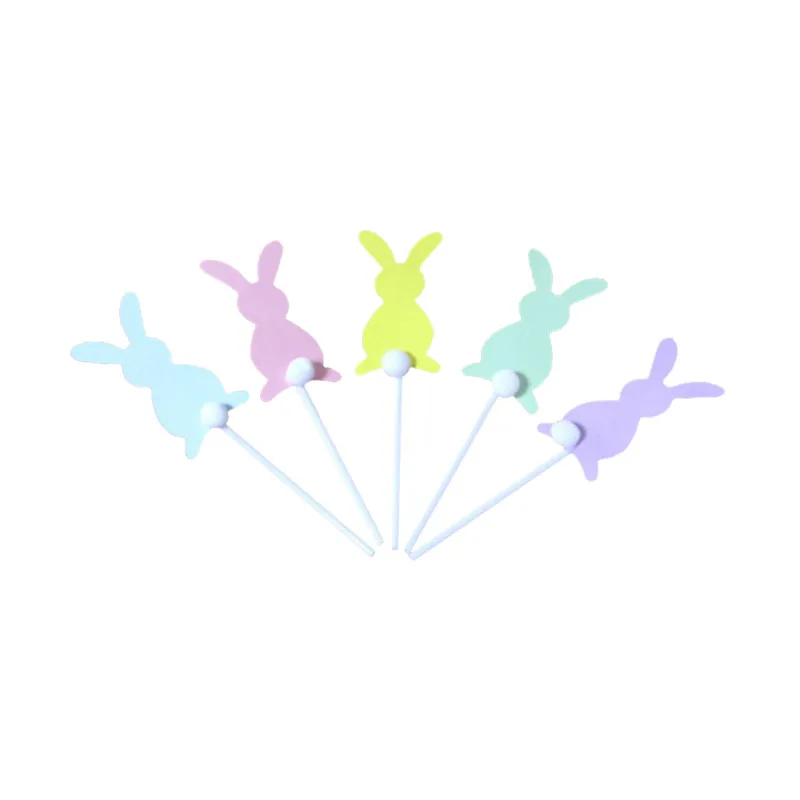 5 шт. Пасхальный кролик торты украшения для торта товары дня рождения вечеринки