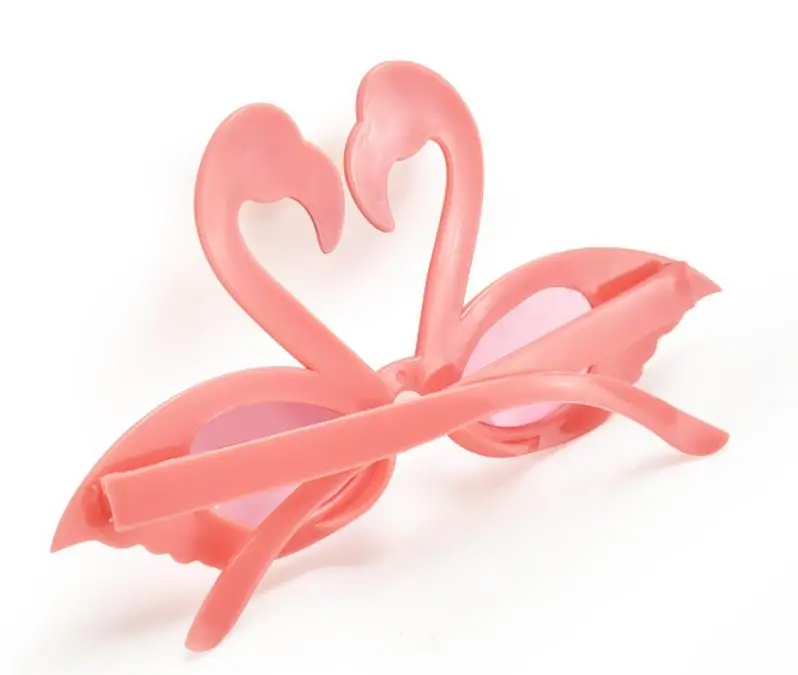 Коктейльные Гавайские солнцезащитные очки Flamingo Новые забавные для тропического