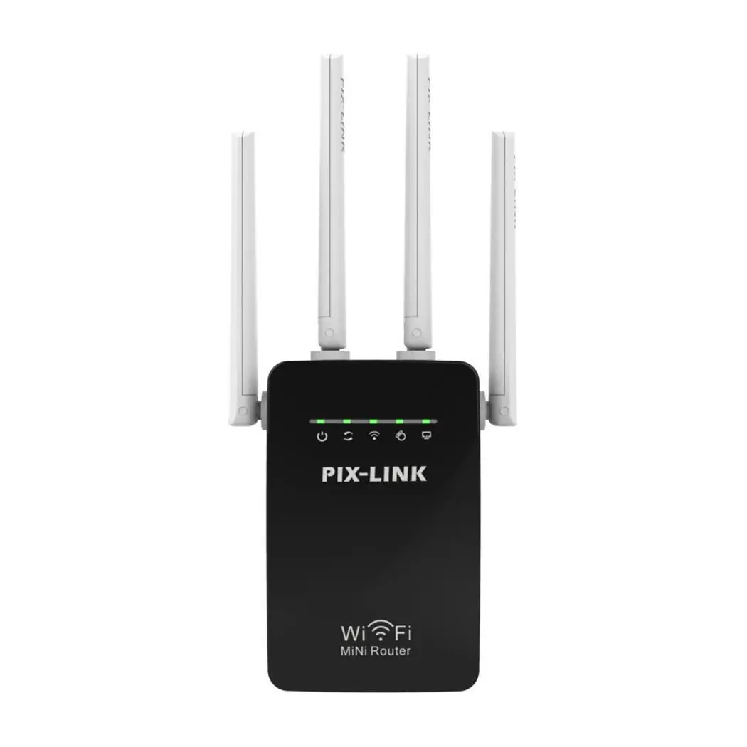 300Mbps Wireless Range Extender WiFi Router 4 Antenna Home Networking Repeater | Компьютеры и офис