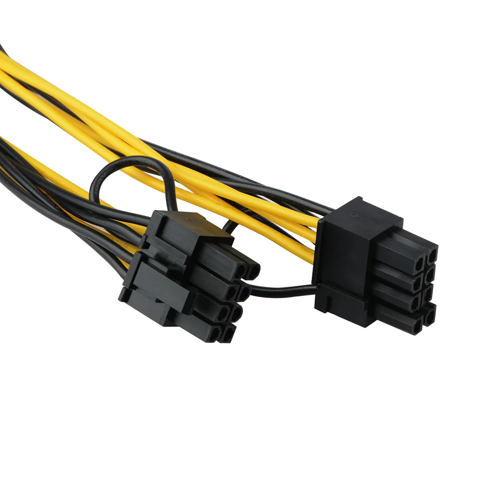 Видеокарта PCI E Express 8 контактный разъем VGA с женским на двойной GPU (6 + 2)|Соединители|