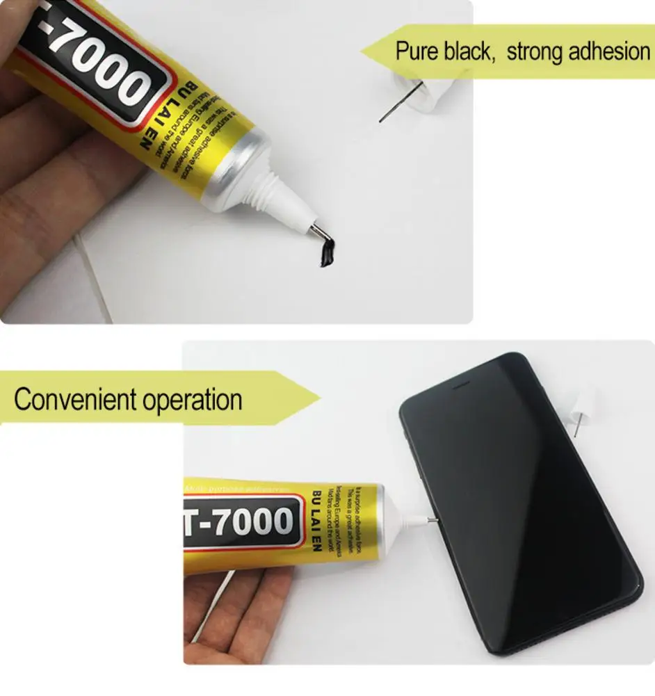 15 мл/50 мл автомобильный супер клей для ремонтных работ T 7000 мобильный телефон