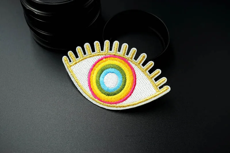 UFO Alien EYES DIY тканевые Значки для украшения одежды, нашивки для одежды, швейные украшения, аппликация, нашивки для шитья
