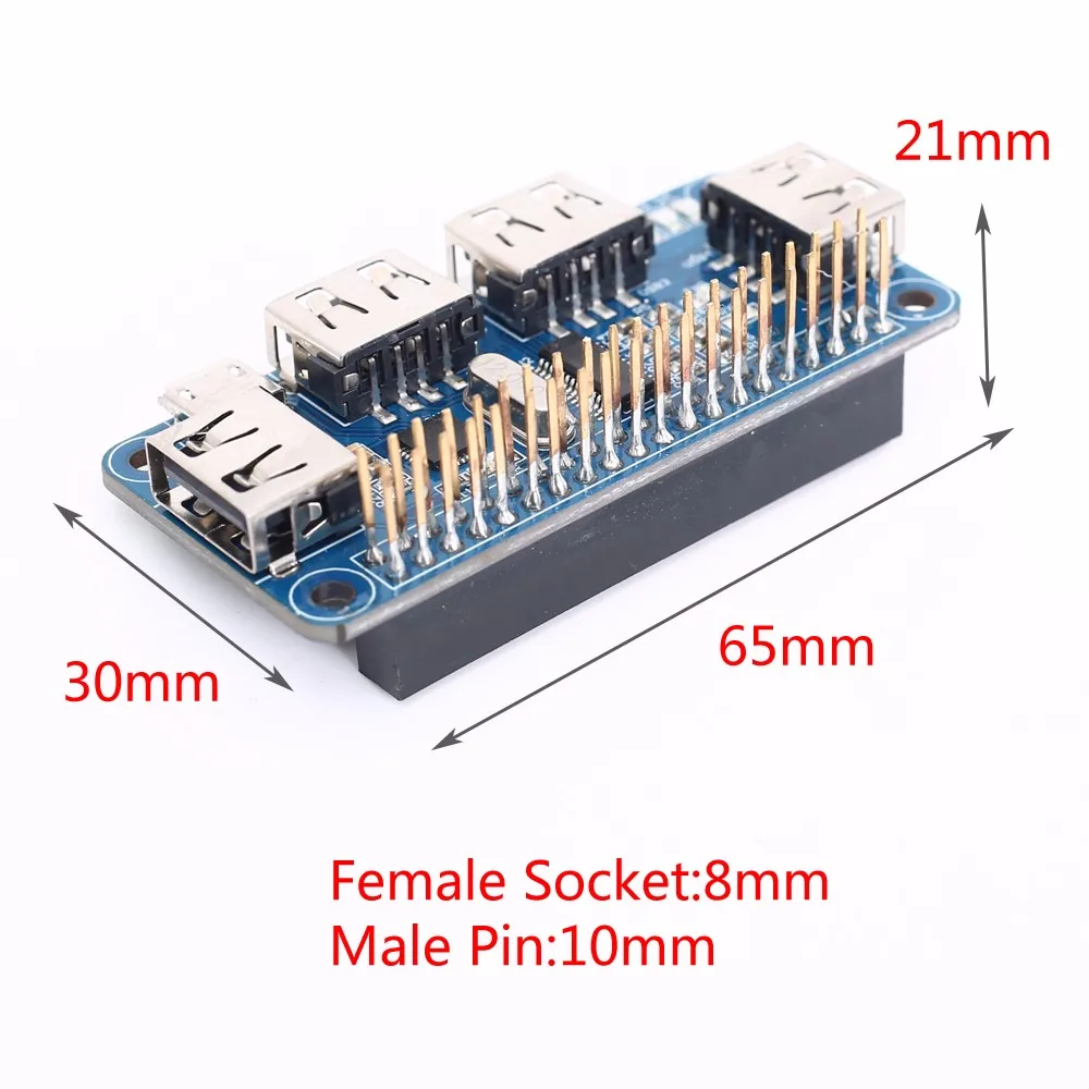 USB к UART бортовой совместим с USB2.0/1 1 конвертером 4 портовый Штабелируемый модуль