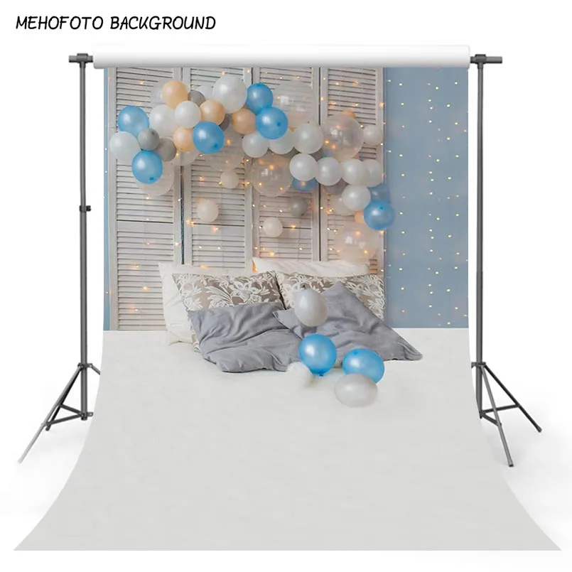 MEHOFOTO в винтажном стиле фон для фотосъемки детские малышей воздушные шары дня
