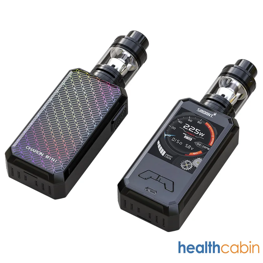 Новый smoant charon Mini 225W коробка мод с 2 0 дюймовым TFT красочным экраном электронные