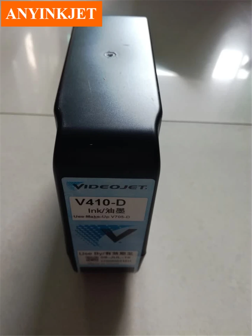 Высокое качество 100% абсолютно новый оригинальный V410 D чернил Videojet (с cartirdge + ink