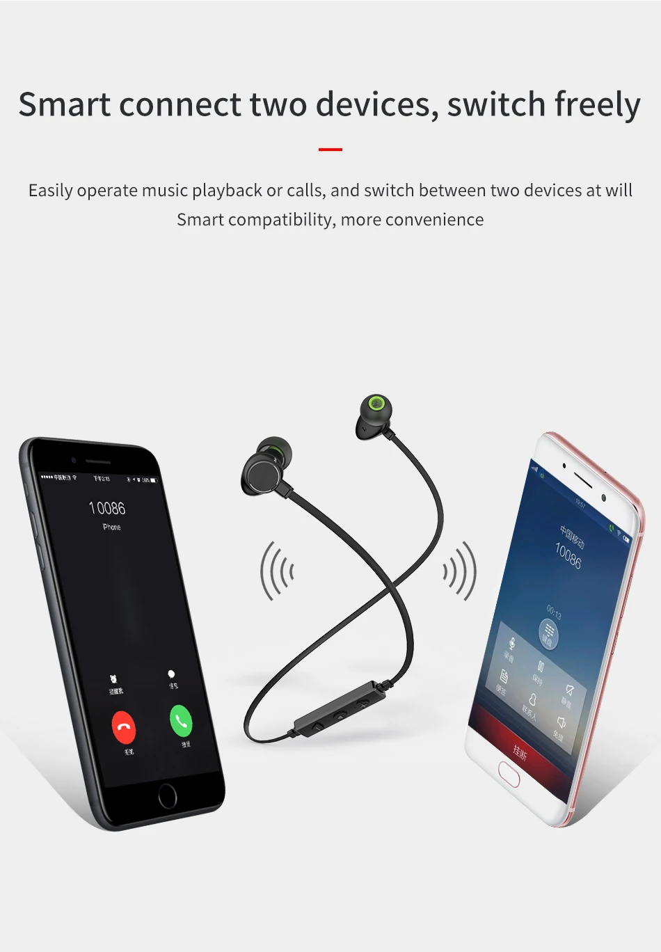 AWEI WT30 беспроводные Bluetooth наушники, водонепроницаемые наушники, гарнитура с микрофоном, спортивные наушники, наушники для телефонов