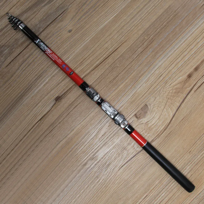 Новинка 3 метра карбоновое волокно телескопическая удочка с длинным литьем для