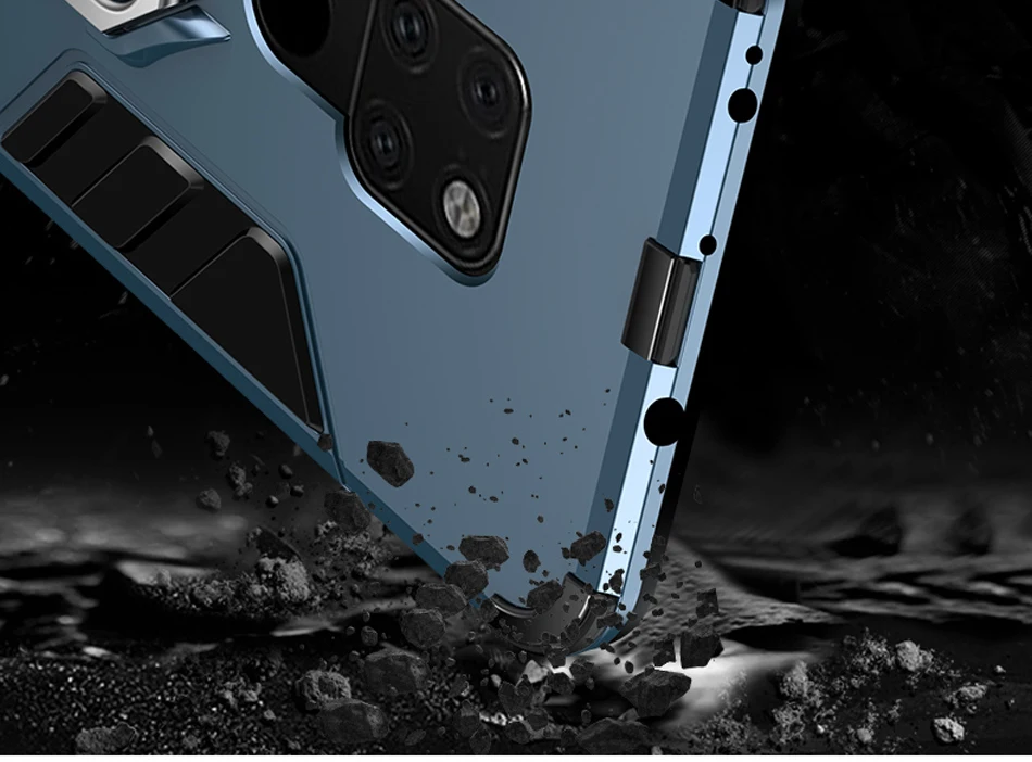 ITEUU Антидетонационная подставка держатель Броня чехол для huawei mate 20 20 PRO Чехлы Противоударная задняя крышка mate 20 mate 20pro